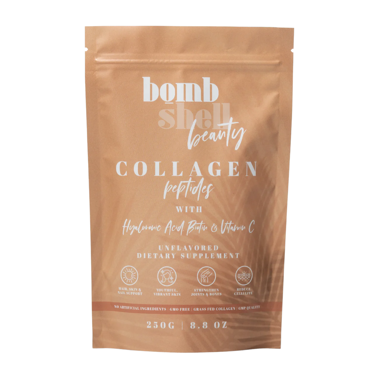Bombshell Beauty: Bovine Collagen, Hyaluronic Acid, Vitamin C & Biotin (250g)