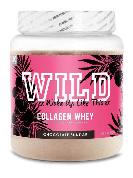 Wild Woke Up Like This – COLLAGEN WHEY – French Vanilla