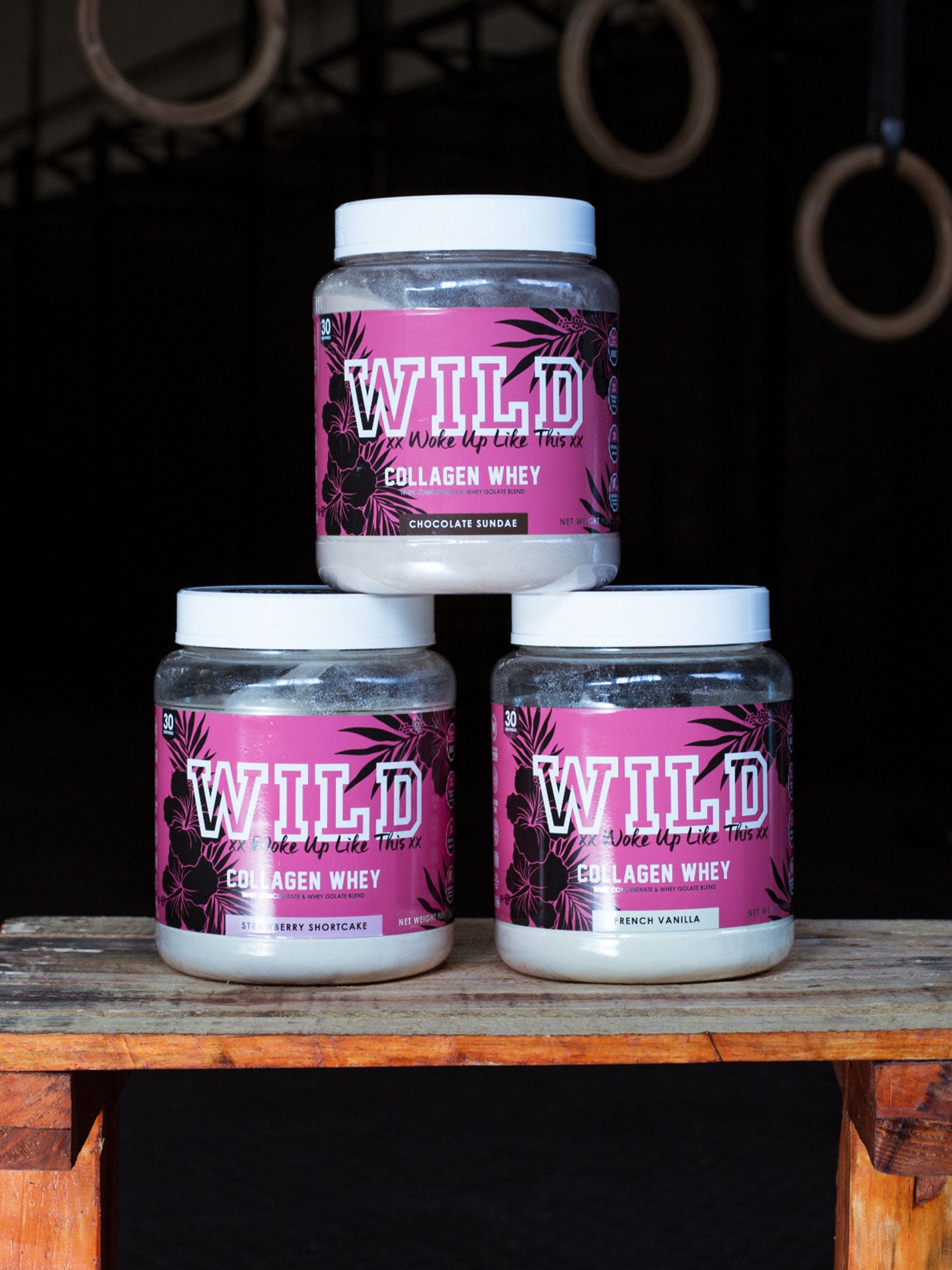 Wild Woke Up Like This – COLLAGEN WHEY – French Vanilla